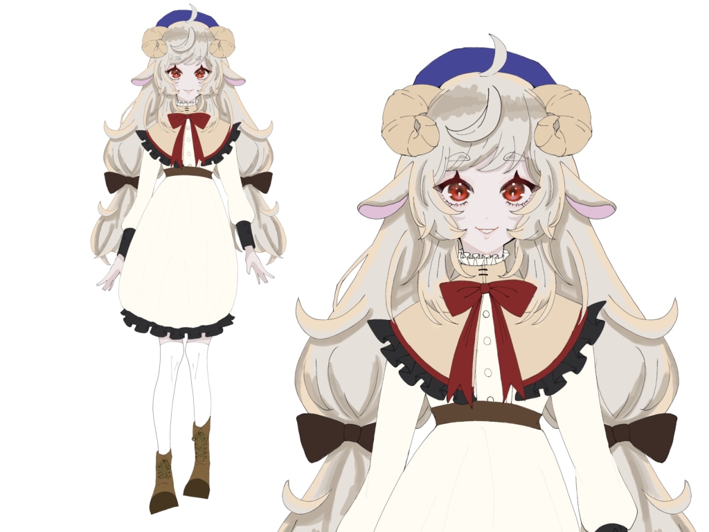 YouTube、IRIAM用の立ち絵サムネ描きます 個性の強い貴方だけの可愛いからかっこいいキャラクター作ります イメージ3
