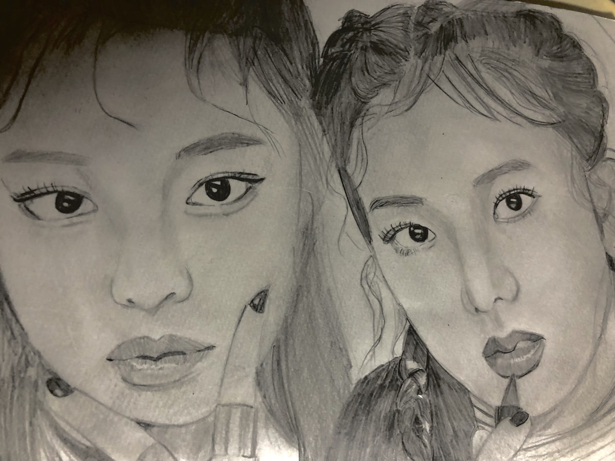 鉛筆画を描きます 手書きで描いた、大切な人の絵どうですか？ イメージ3