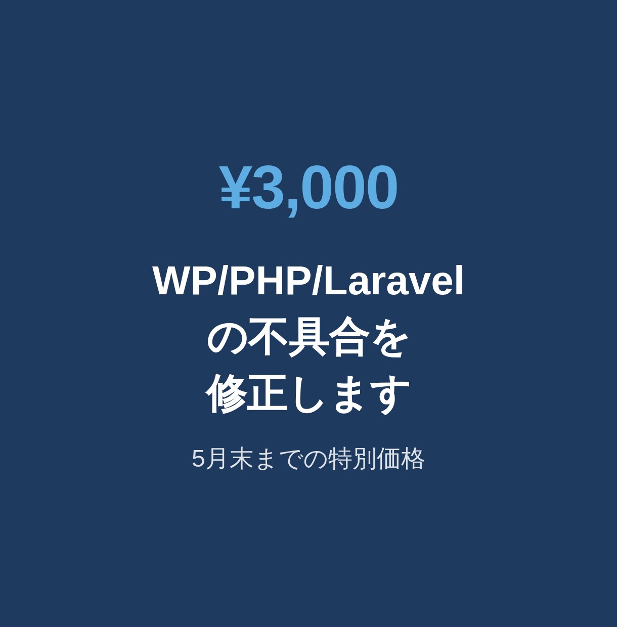 WordPressの不具合・エラーを修正します 画面真っ白・エラー・表示崩れ何でもOK！5月末まで特別価格 イメージ1