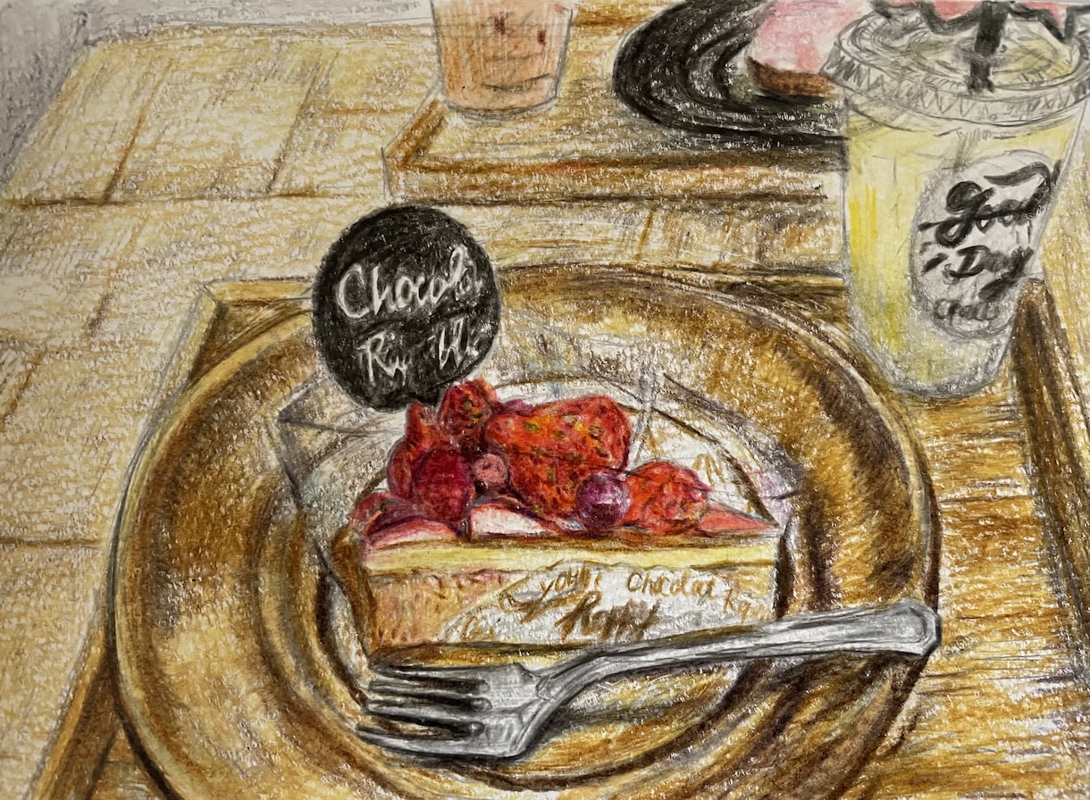 商用可！思わず食べたくなる食べ物イラストを描きます 目でも楽しむ！美味しい食べ物のデザインをアナログで作成します イメージ5