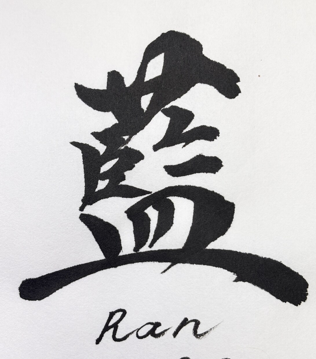 書道家が手書き命名書作成します 一生に一度のお名前を書道家が土佐和紙に心を込めて揮毫します イメージ6