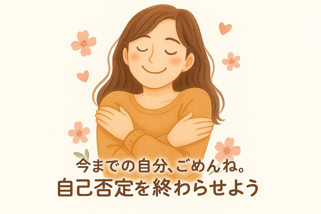 あなたは、ダメじゃない。自己否定を終わらせます 自分を苦しめているソレ。もう要りません！ イメージ1