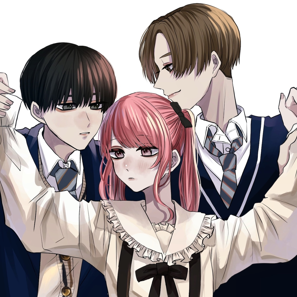 アイコン・夢絵等用途に合わせたイラスト作成します ゆるふわ〜かっこいい系まで幅広い絵柄対応できます。 イメージ2