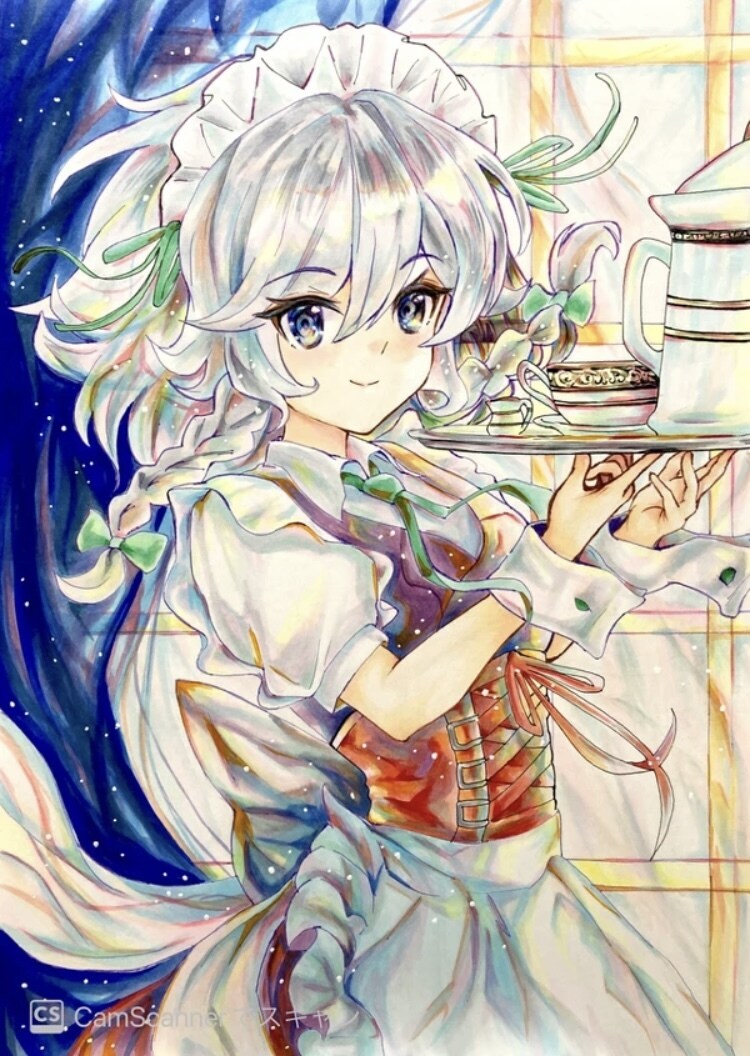 あなただけの一点物アナログイラストを制作いたします コピックで鮮やかな色彩で可愛い女の子を描きます。 イメージ6