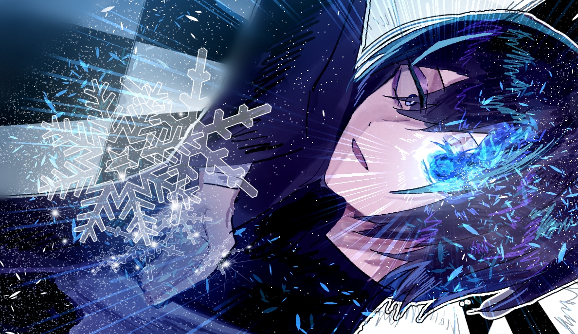 MV歌ってみた動画用イラスト等描きます 宝石のようにキラキラした絵を描きます イメージ3