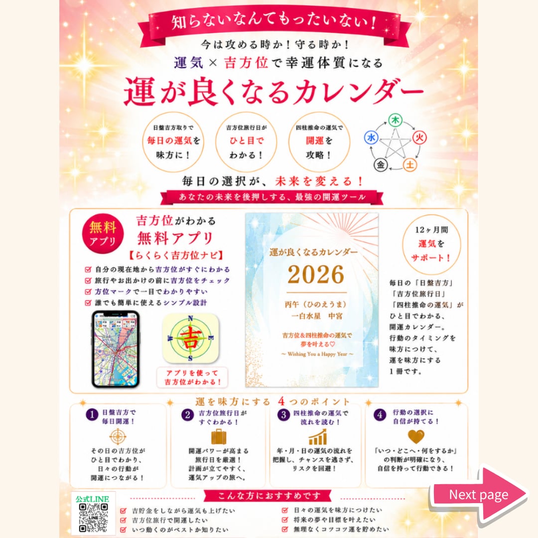 9月に来る今年最大の開運旅行の吉方位を伝えます 間違えて凶方位へ行かないように！あなたの吉方位へ旅行しよう！ イメージ2