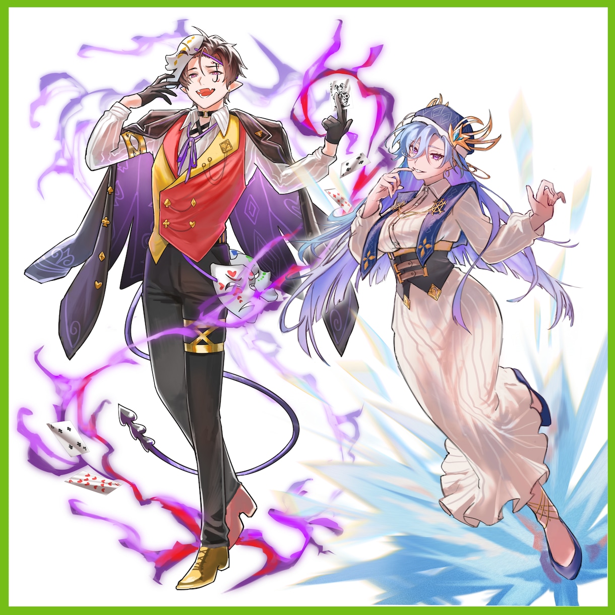 ゲームやグッズ、その他利用可能なキャラ制作します はっきり・すっきりした色使いのキャラクターを制作します！ イメージ2