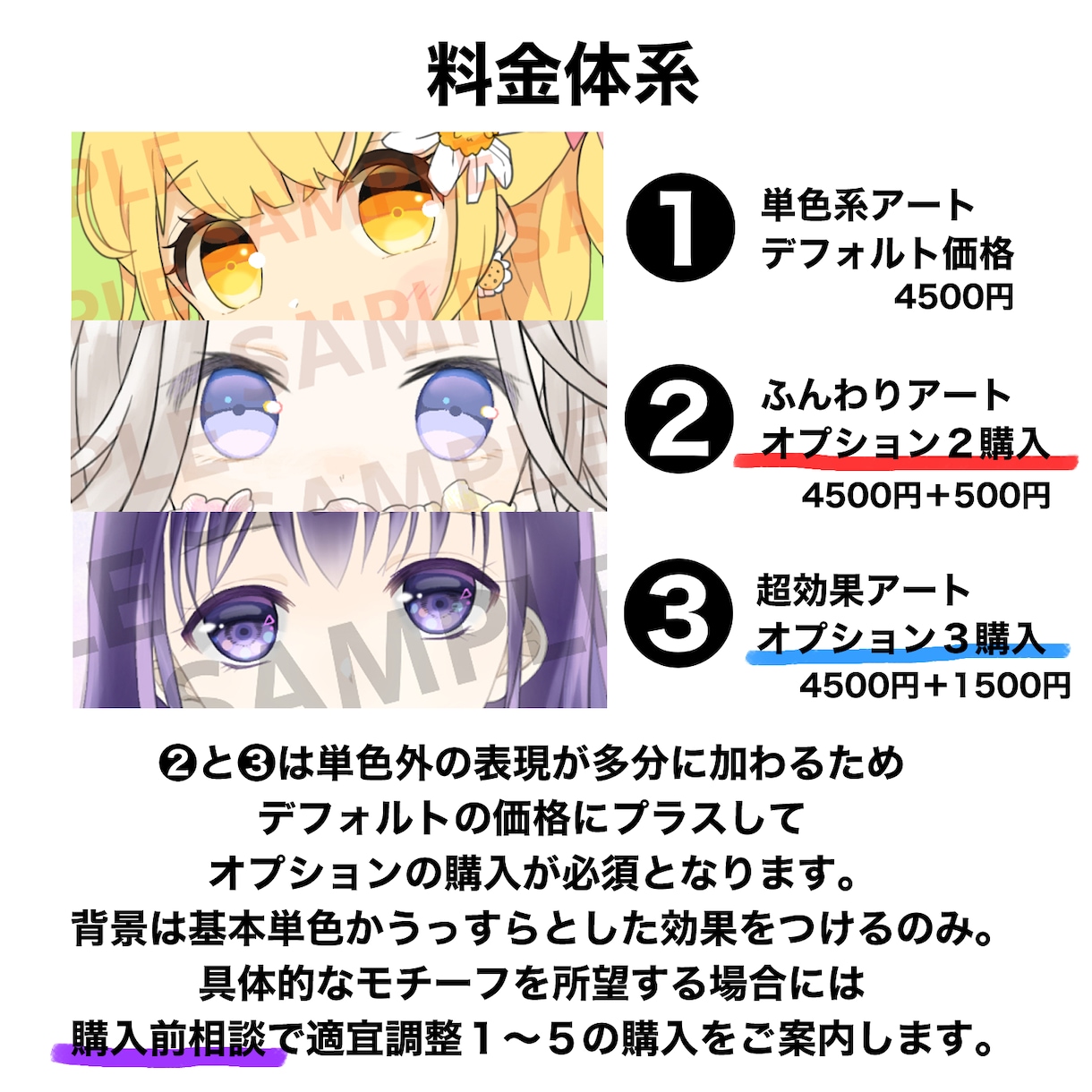 8月から受付開始します 高クオリティキャラのイラストを描きます！ イメージ4