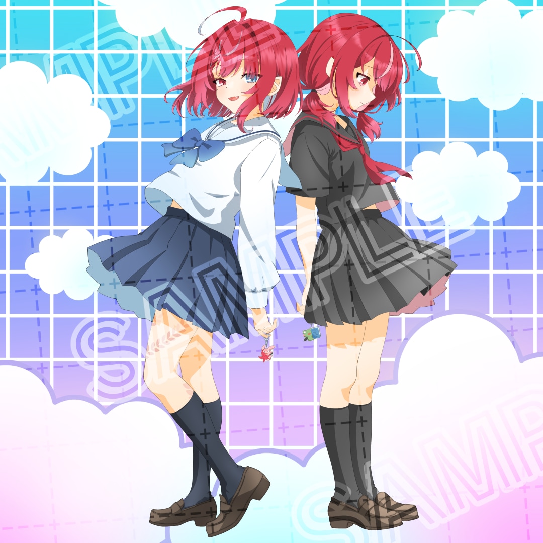 商用利用OK✿Vtuber・キャライラスト描きます サムネイル・歌ってみた用一枚絵などに！ イメージ2