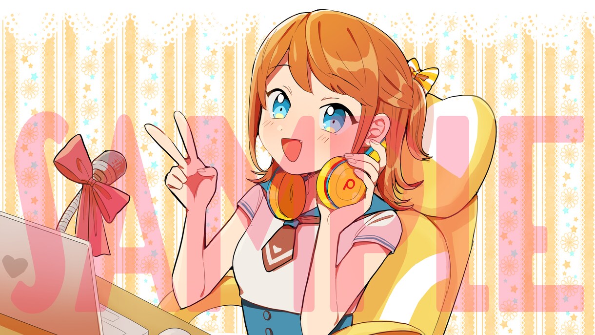 アイコンやヘッダー、ツイキャス背景等制作します アイコンなどのイラストを描かせていただきます！ イメージ7