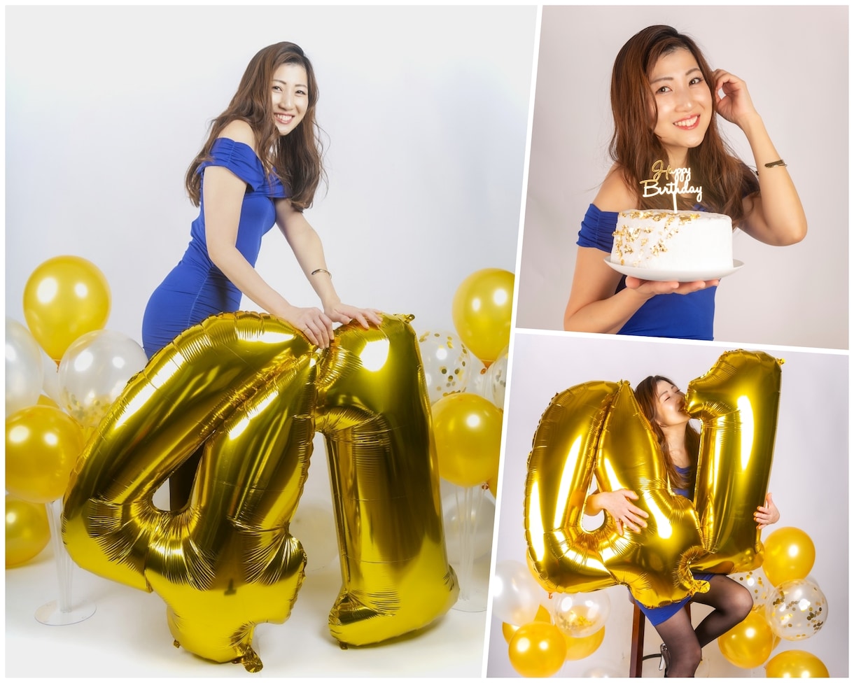 大人女子の記念写真・プロフィール写真撮影します スタジオで誕生日・還暦・記念日写真を女性プロカメラマンが撮影 イメージ5