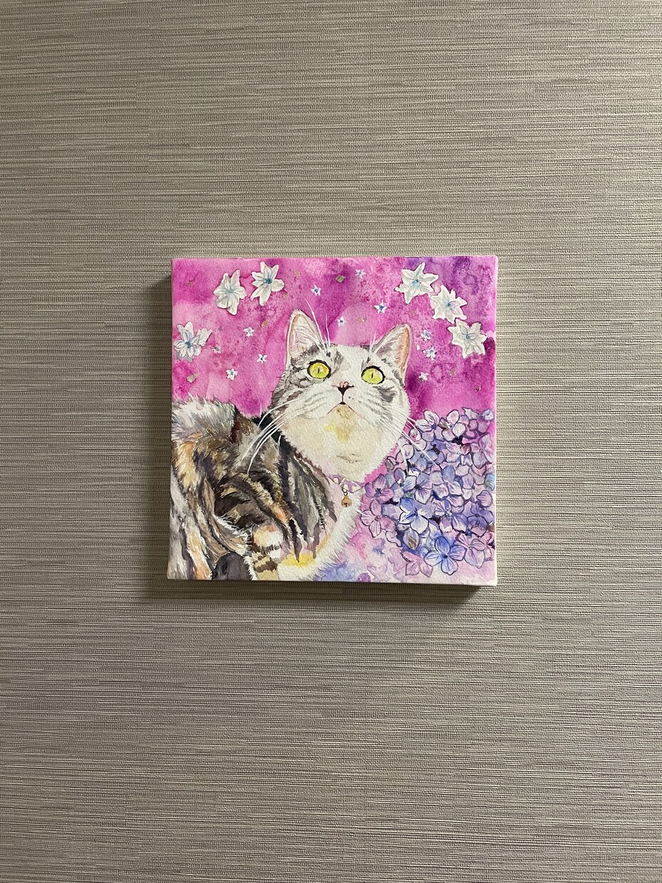 透明水彩で温かみのあるペット絵をお描きいたします オーダーメイドでとっておきの1枚をお描きいたします イメージ3