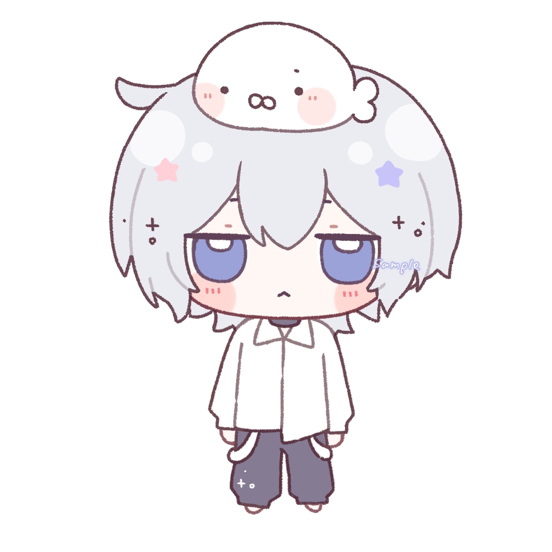 ゆるくてちまっとした可愛いSDイラスト描きます ゆるかわSD・ミニキャライラスト制作します イメージ6