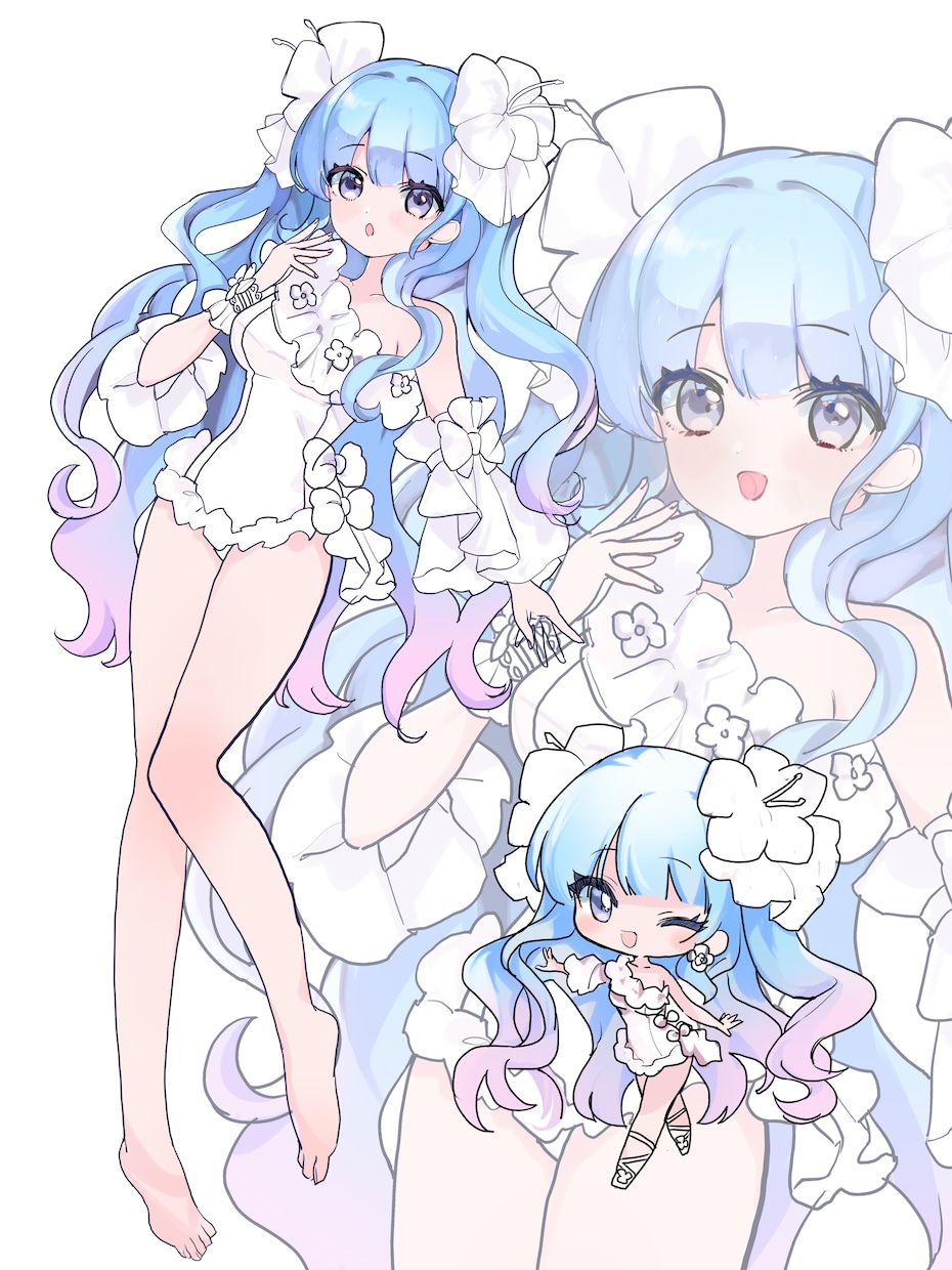 夢絵を描きます 詰め込み、一枚絵、立ち絵風、有数ききます イメージ1