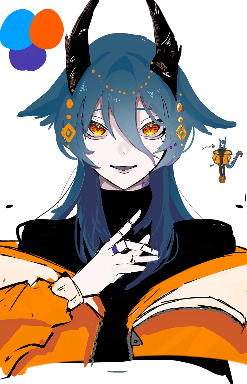 イラストを描きます お好きなデザインの子を描きます！ イメージ5