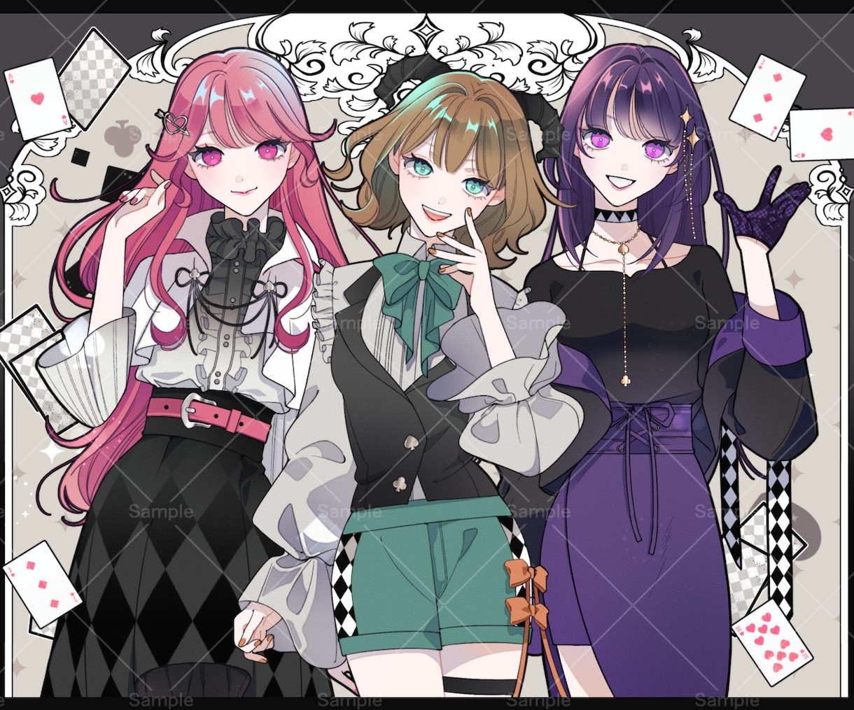 あなただけのオリジナルイラストをお描きします 動画用・アイコン用などなど、まずはお気軽にご相談ください！ イメージ5