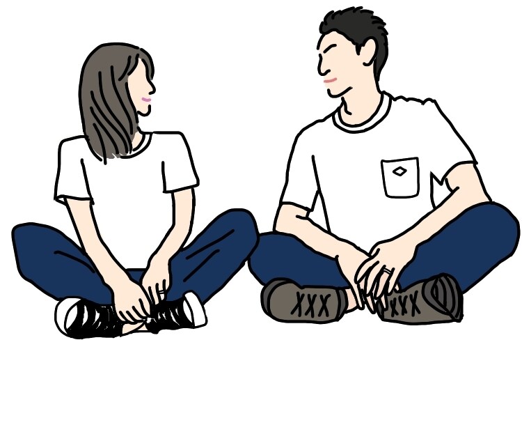 シンプルでおしゃれな線画イラスト描きます SNSのアイコンや結婚式のウェルカムボードなどにおすすめです イメージ1