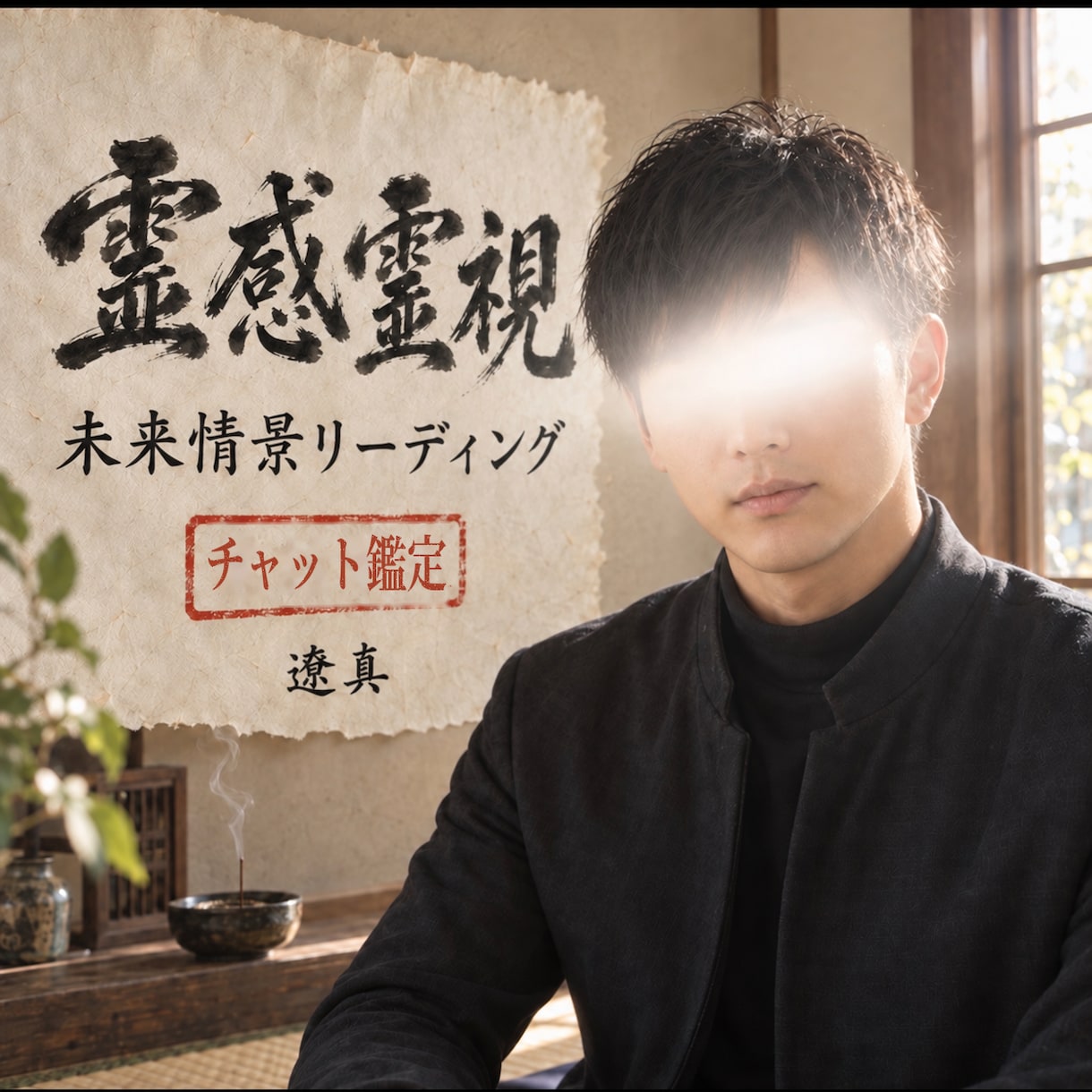 チャット鑑定にてお相手の本音と未来を霊視します 授かりし霊視の力で、運命の奥に眠る未来を映し出す イメージ1