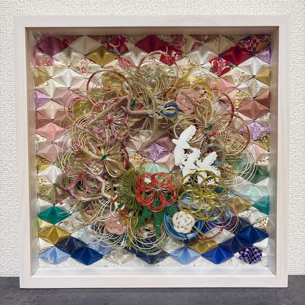 ご祝儀袋リメイク▶︎水引アートを作成します バランスにこだわり唯一無二の水引アートを丁寧に作成します。 イメージ6
