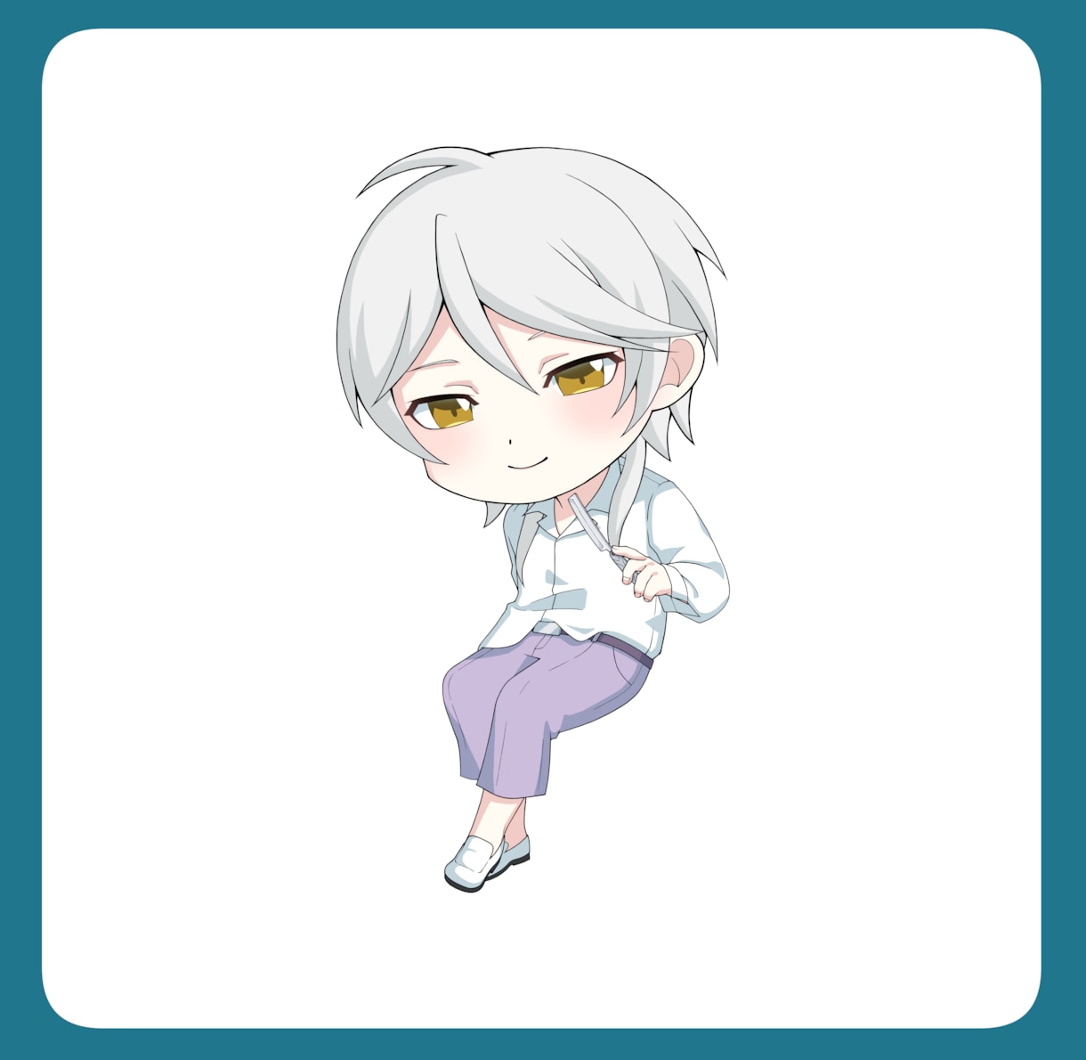 SDイラスト(ミニキャライラスト)描きます 動画の立ち絵やグッズなどに！! イメージ5