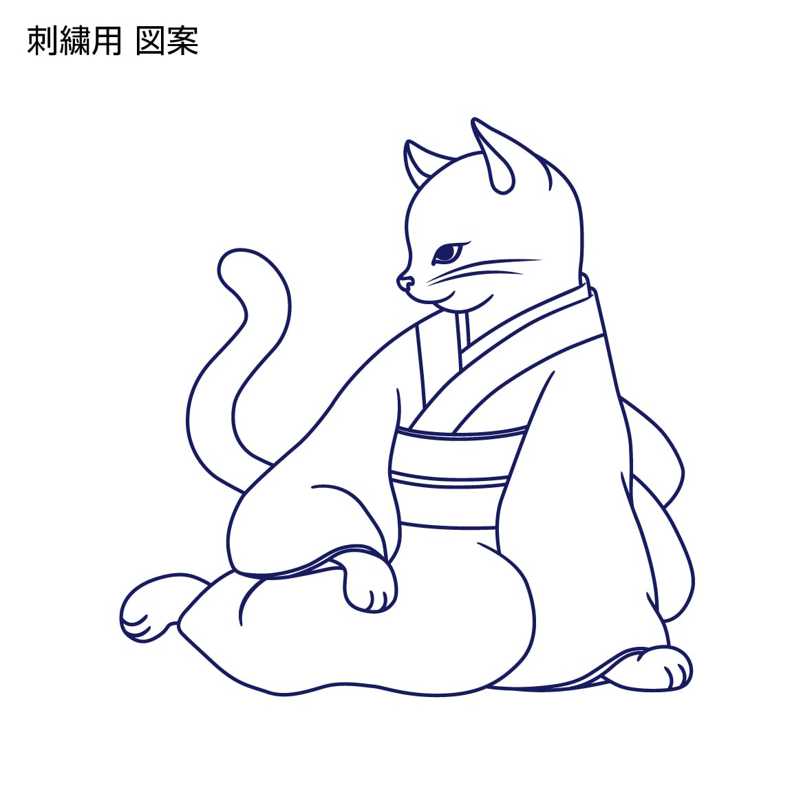 浮世絵/江戸風ポップな線画のイラスト制作します 現代風の所作やアイテムにアレンジ可能◎ イメージ9