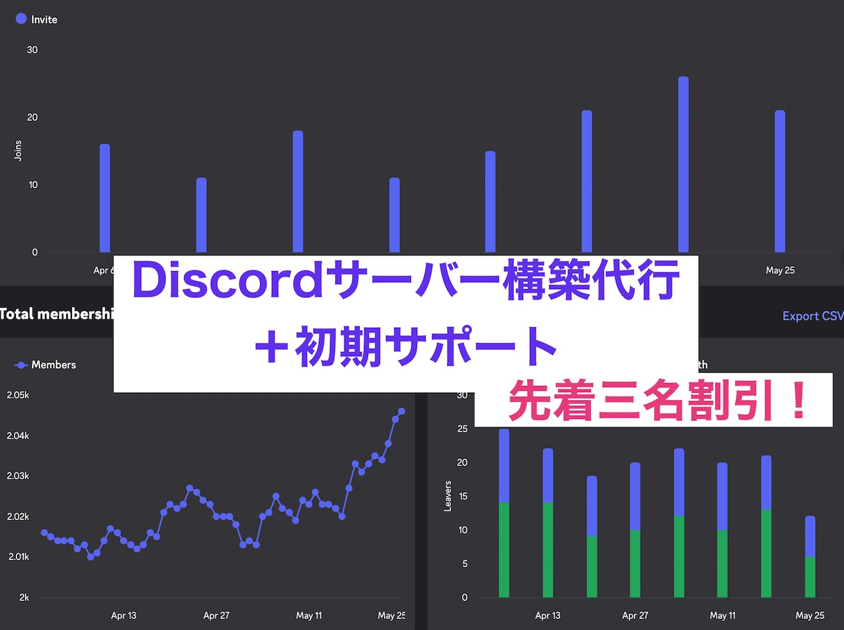 高品質✨なDiscordサーバー構築を代行します 4年、15000人サーバーの運営経験者がサポートを提供します イメージ1