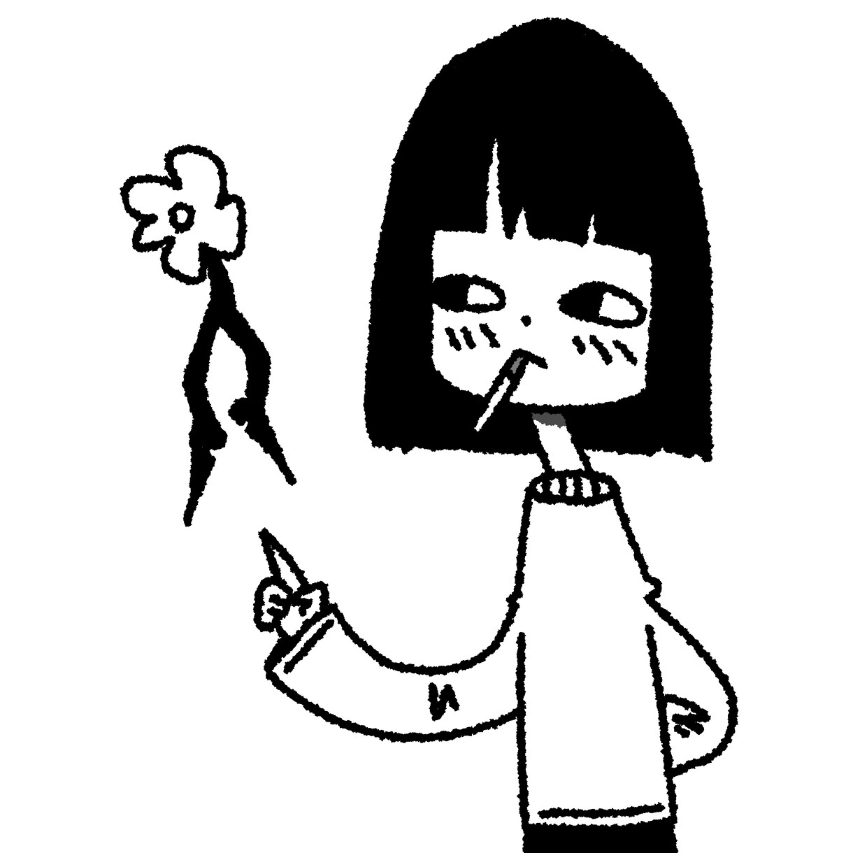デフォルメイラスト描かせていただきます SNS用アイコン　LINEスタンプ用イラスト イメージ2