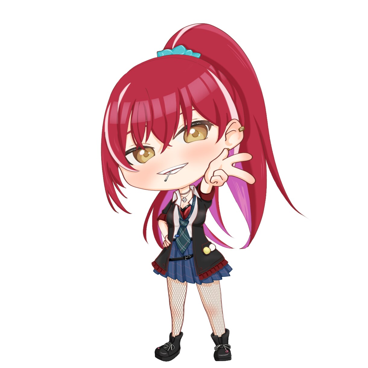 グッズ、配信で使えるちびキャラ、SDを描きます かわいく！わかりやすく！丁寧に！ イメージ5