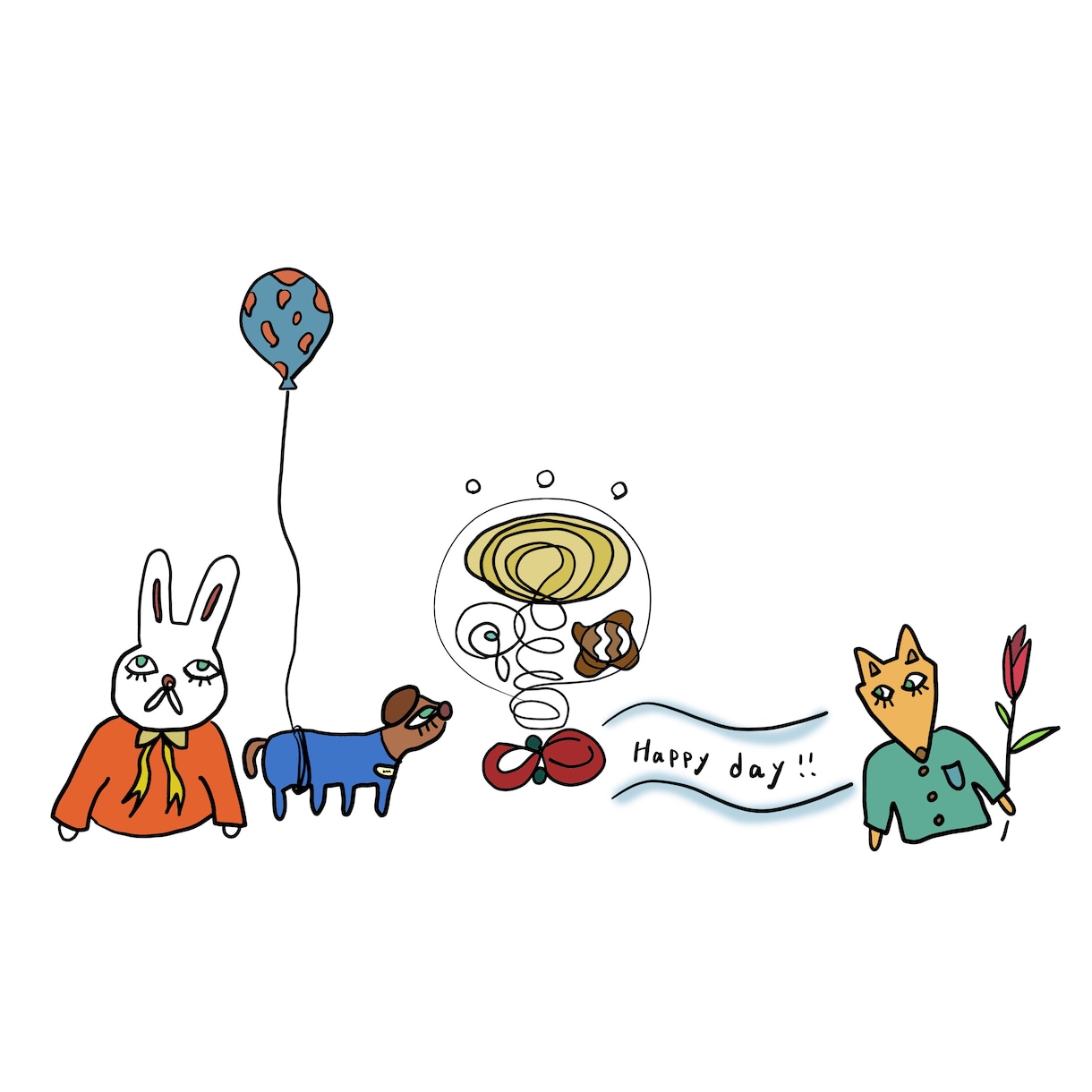 最短2日！商用OK　アイコン・イラスト描きます 誰ともかぶらないってわくわくするね。 イメージ2