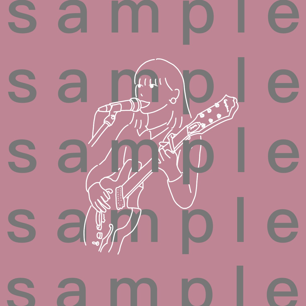 最短即日！あなたの顔のSNSのアイコン描きます 【自身のイメージイラストが欲しい方におすすめ】 イメージ1