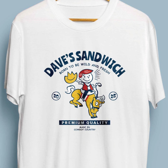 アメリカン/ビンテージ/キャラ/Tシャツ制作します イラストの力で心に届くデザイン イメージ1