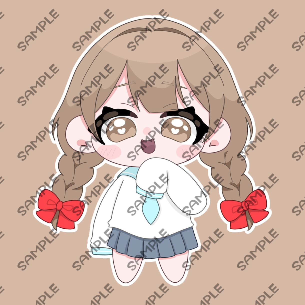 可愛いデフォルメイラストを制作します ゆるく可愛いデフォルメイラストをお求めの方へ イメージ1