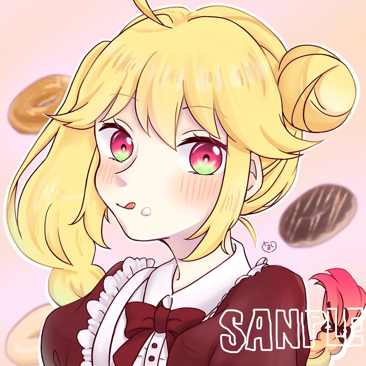 かわいいSNS用アイコンを作成します ✱等身、デフォルメご希望に沿うイラスト制作✱‬　SNS使用◎ イメージ3