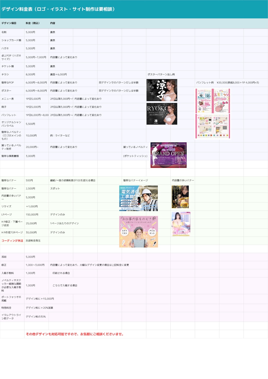 ターゲット層に響くデザインを作成します デザインに取り掛かる前に!しっかりお話しを聞かせてください♪ イメージ3