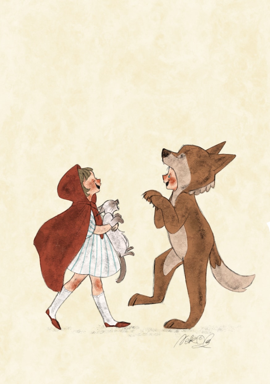 絵本の世界お届けします 温かくほっこりするイラストを作成します！ イメージ1