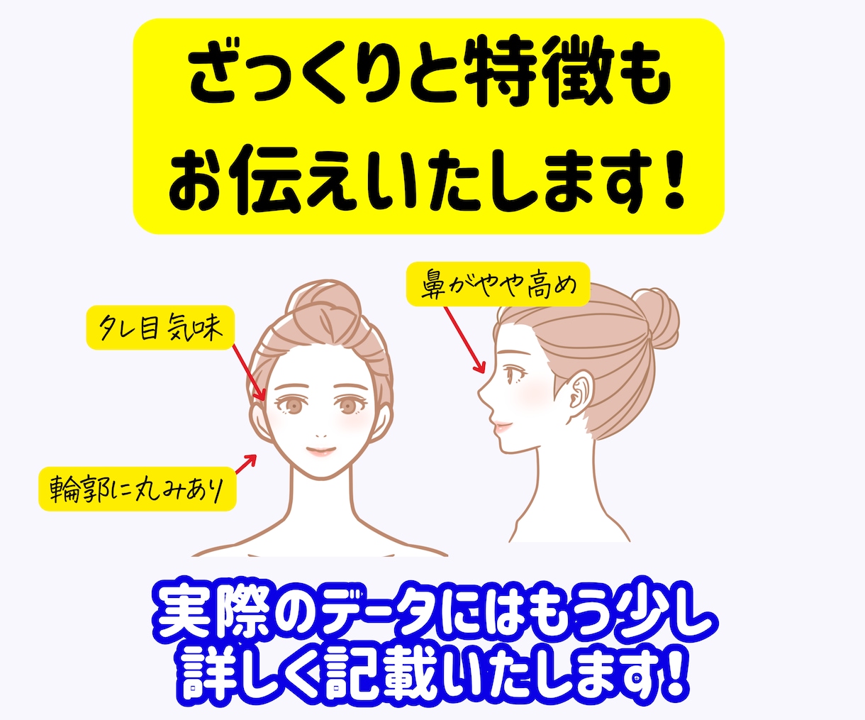 1ヶ月に600人診断!顔タイプ診断を実施します 芸能人やインフルエンサーも来店多数♡実店舗があり信頼&安心 イメージ4