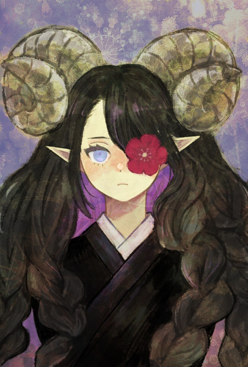 アイコン、1枚絵、動画用イラストなど制作致します アンニュイでファンタジーなイラストをお求めの方に！ イメージ10