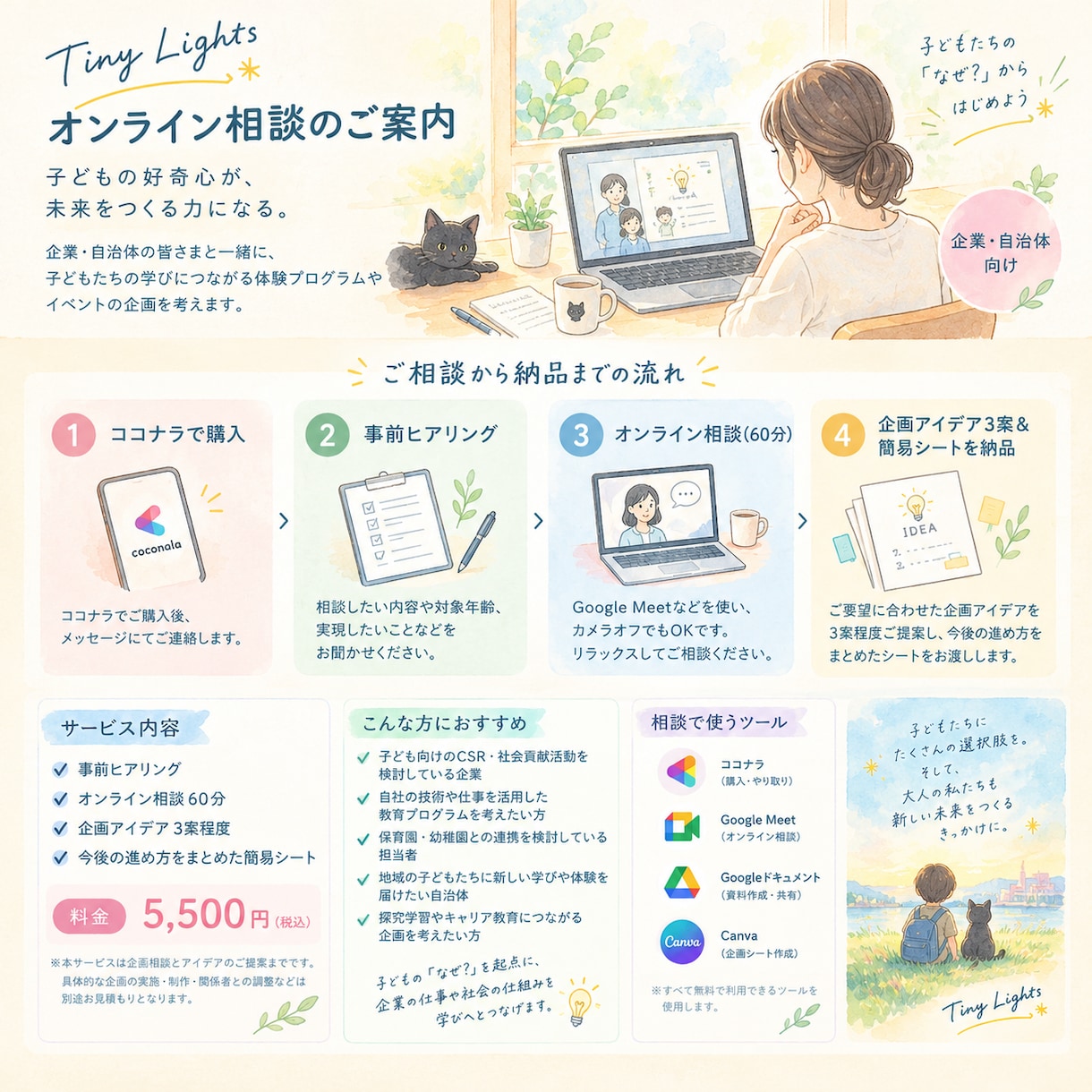 子ども向けCSR・教育企画を提案します 人と地域と企業をつなぐ-世代を超えて- イメージ1