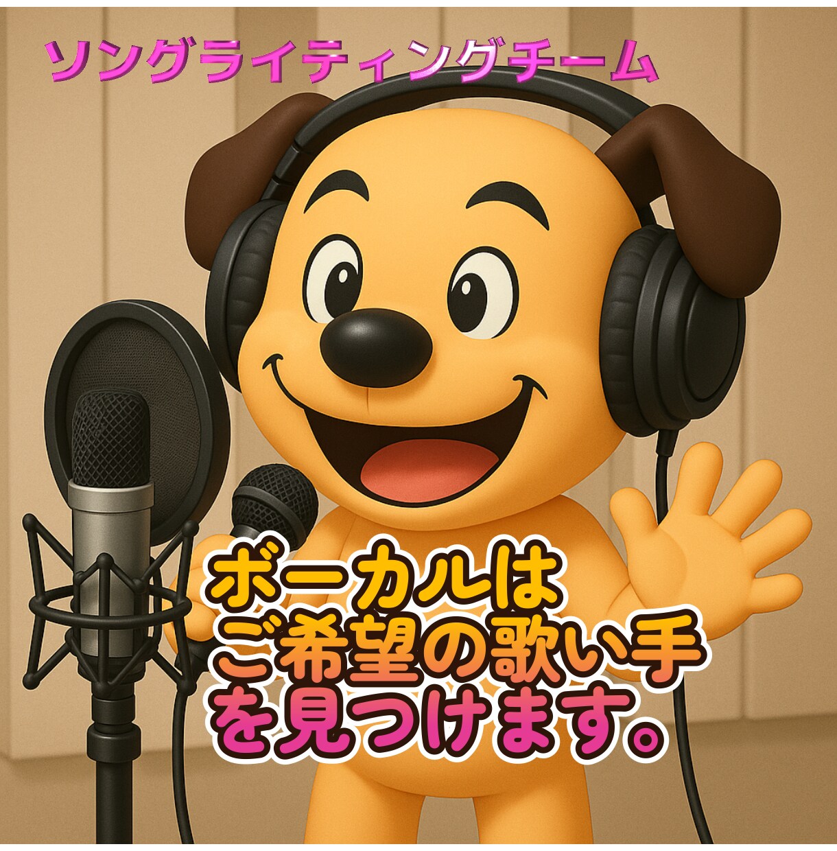 商用OK！お店や商品のPRソング作ります 商品名・店舗名・希望キーワードを！入れて曲作りします。 イメージ4