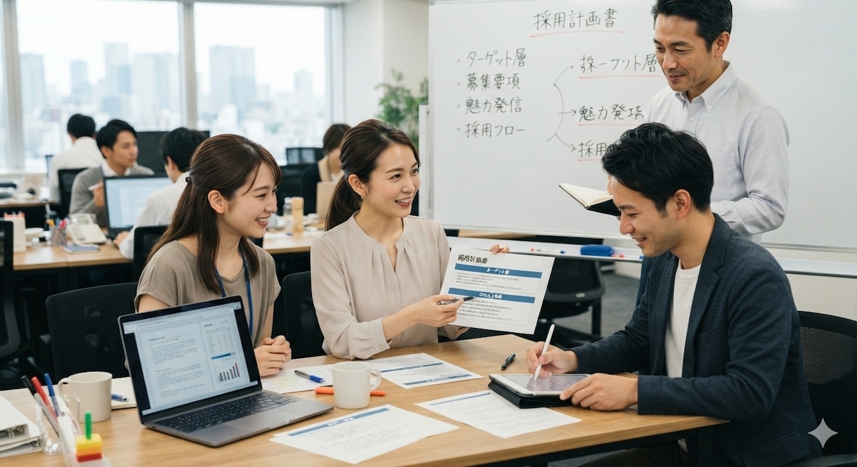 応募が来ない」を改善！求人原稿を添削します 「応募したくなる求人」は、文章で変わる。 イメージ1