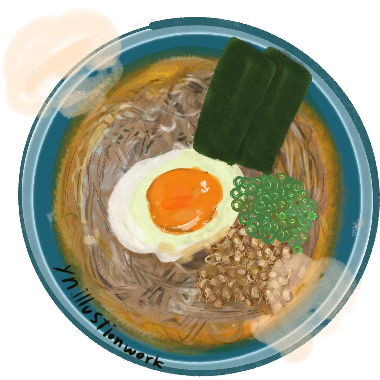 飯テロ級フードイラストを描きます 思わず美味しそう！とこぼしちゃうごはんのイラスト。 イメージ3