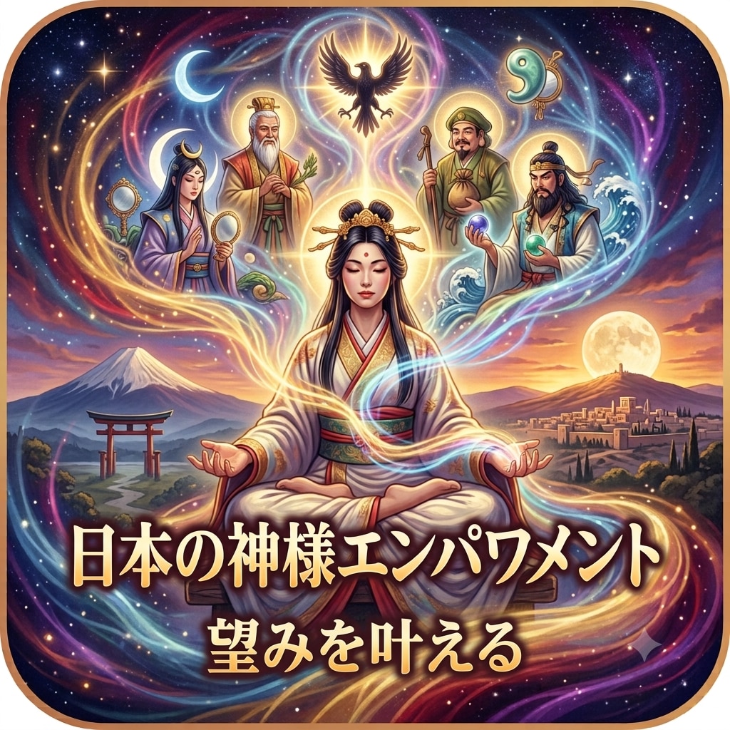 日本の神様エンパワメントアチューンメントします 日本に住まう全ての神様と繋り望みを叶えてもらえます イメージ1