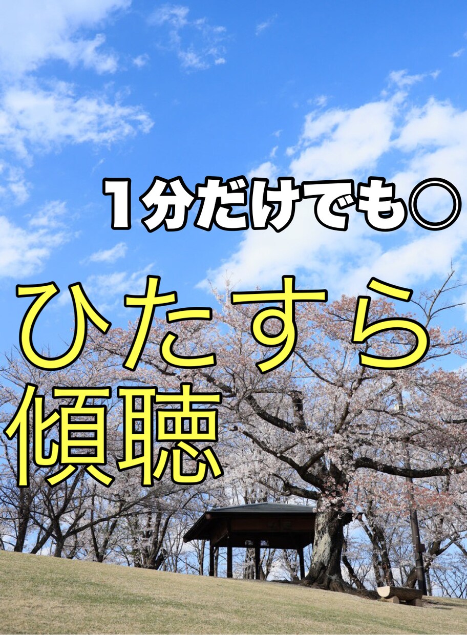 リハビリの先生があなたの愚痴・お悩みお聞きます 「とりあえず話聞いてほしい」NGな話題無し！ひたすら傾聴！ イメージ1