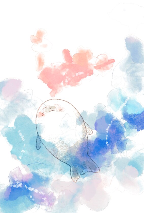 可愛くデフォルメされた動物のポストカードを描きます 修正や連絡の程度によりますが１日での納品も可能 イメージ3