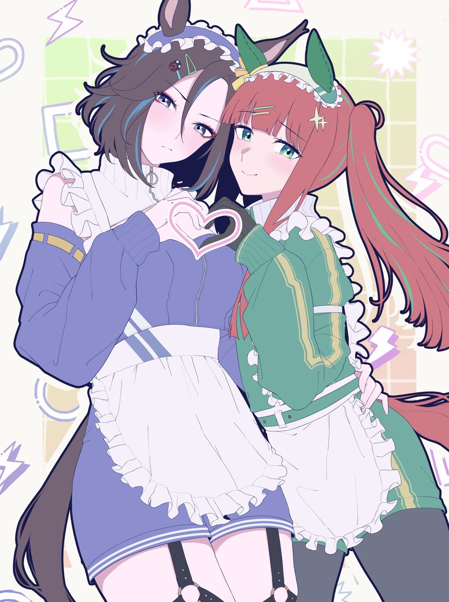 一枚イラスト、描きます 美少女・百合・二人組のイラストが得意です。 イメージ5