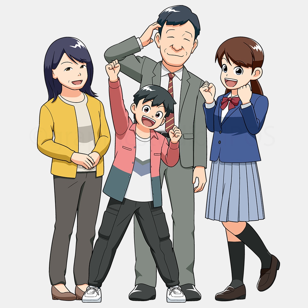 動きを感じる表現・構成でイラストを制作します アニメーションとデザインのノウハウを融合させて制作します！ イメージ3