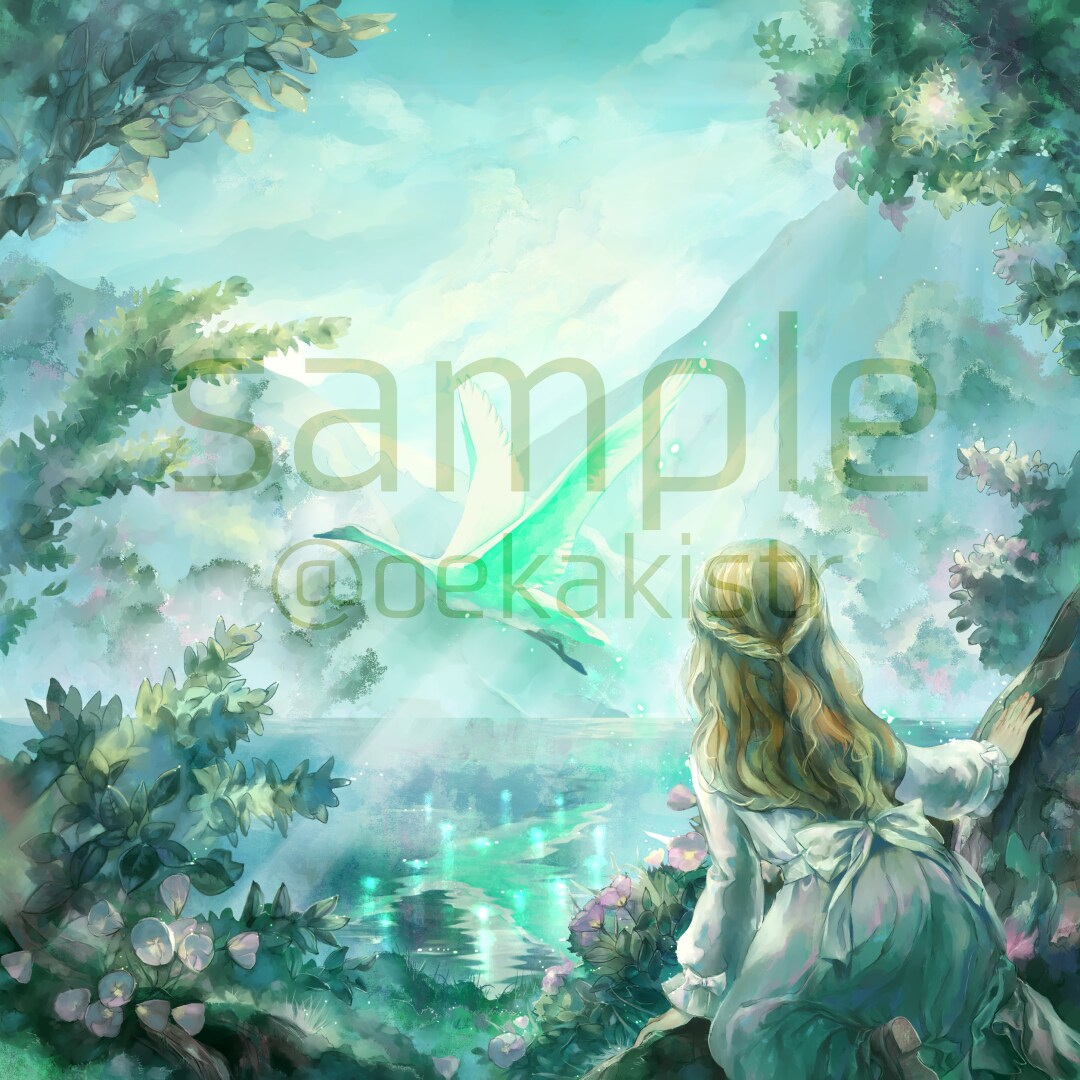 一枚絵（人物＋背景）承ります ご要望に合わせてあなたの世界観を形にします！ イメージ3