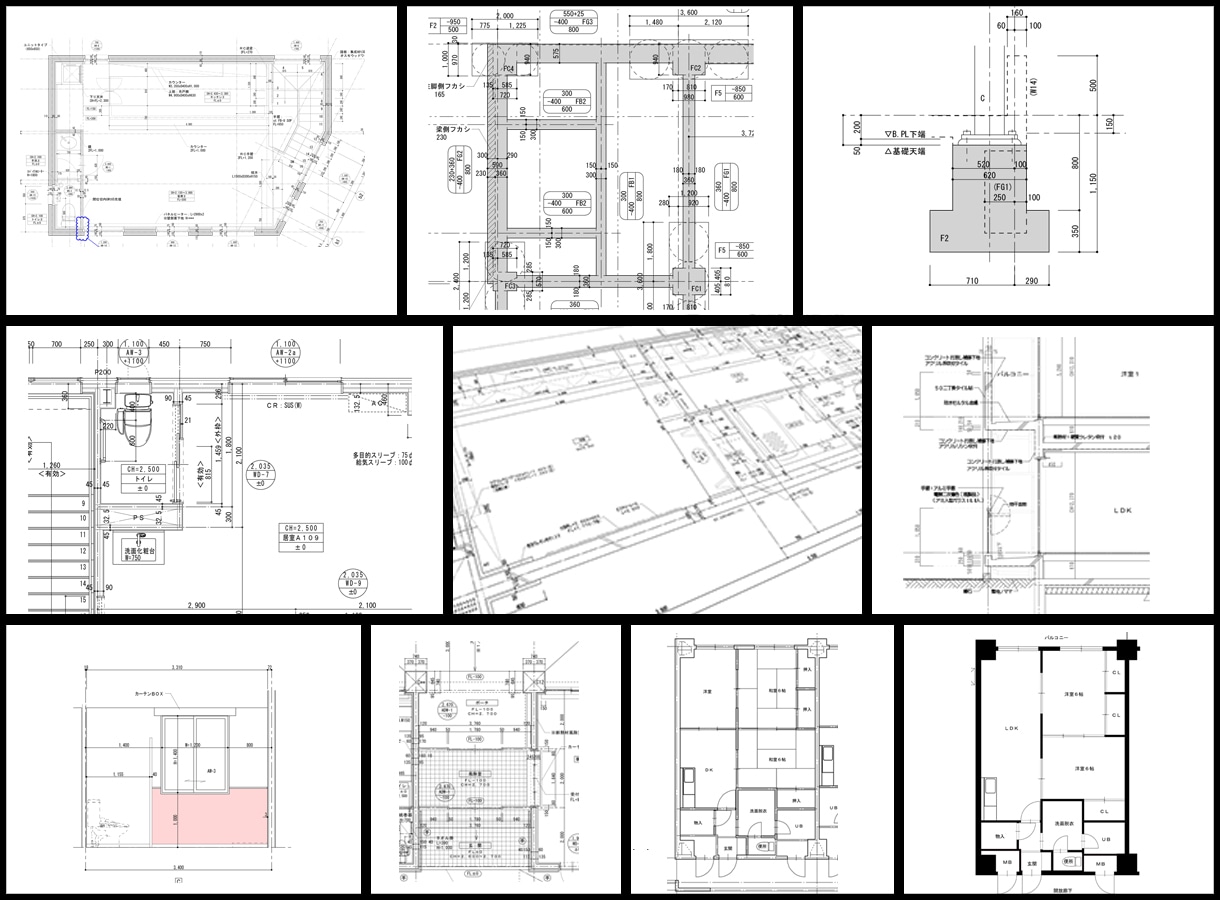ＣＡＤで図面作成します 【JW_CAD】【DRA-CAD】での図面をサポートします イメージ3