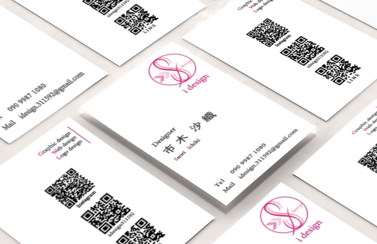 名刺（オプションでロゴ）作成します 修正無制限。シンプルでわかりやすく作成します。 イメージ5