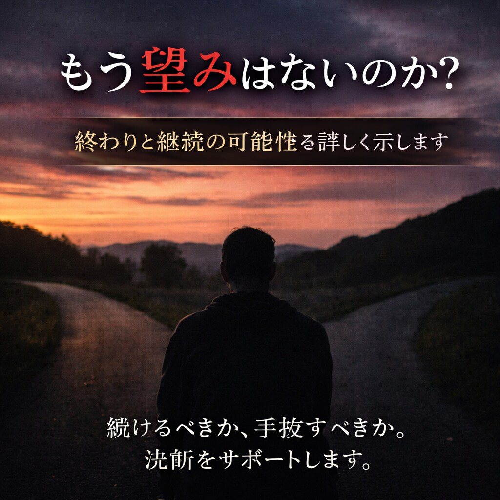あの人との関係は続くか終わるか占います 曖昧な関係の未来と彼の本音を読み解く イメージ5
